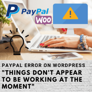 facing the following error "Things don't appear to be working at the moment. Please try again later.'  ** Yeah.. really helpful, thanks